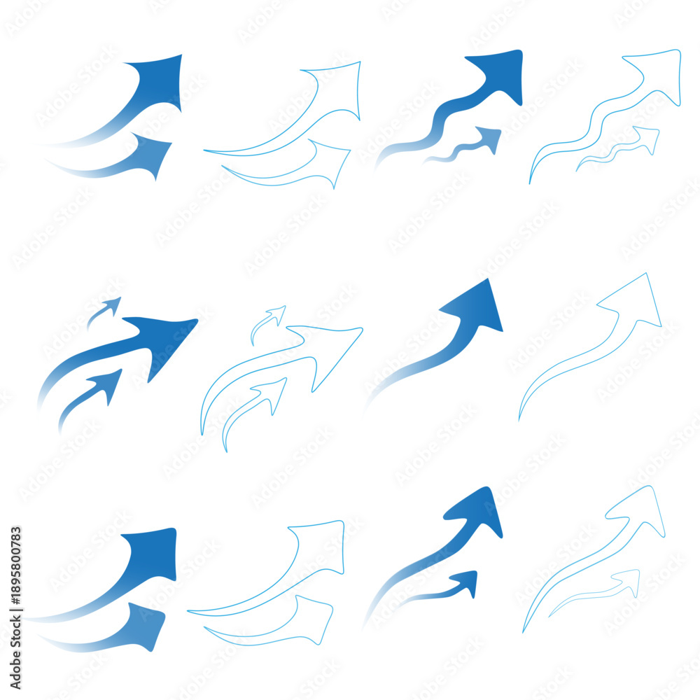 Fototapeta premium Wind icon for architectural sheets
