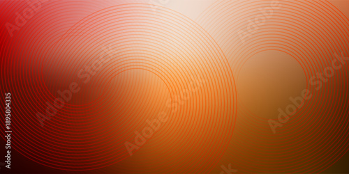 Light red, orange vector abstract blurred background. Creative illustration in halftone style with gradient. Brand-new style for your business design.