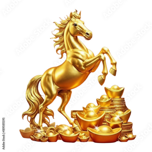 golden horse symbol