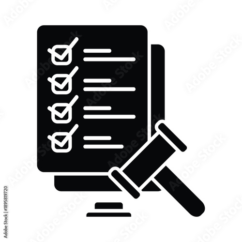 Legal Data Management Checklist for Corporate Compliance and Security icon