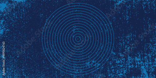 Bright blue dynamic abstract vector background with diagonal lines. 3d cover of business presentation banner for sale event night party. Fast moving soft circle wave line stripe decoration.