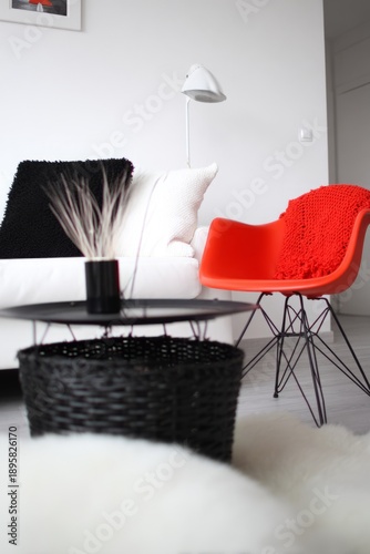 Black and white are the main colors, and single colors such as vermilion and ...