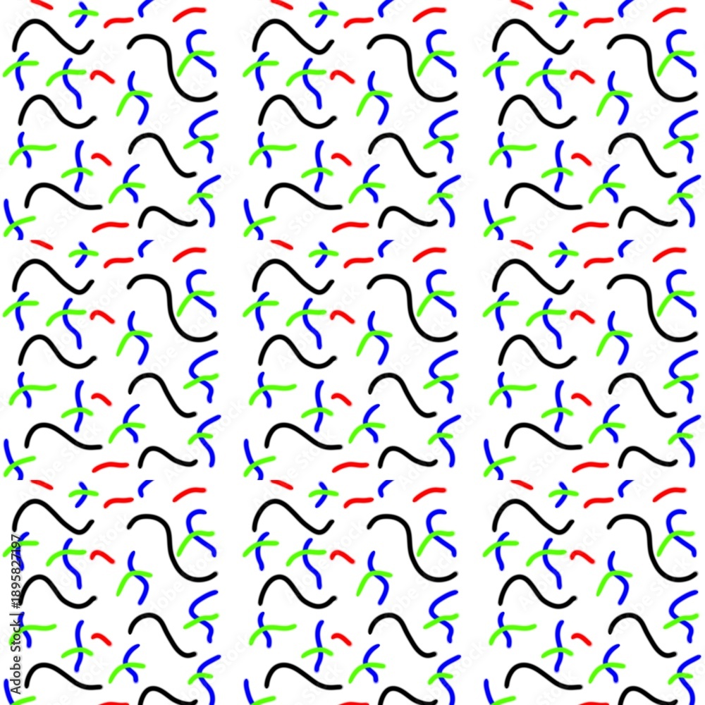 Obraz premium seamless pattern with colorful hearts