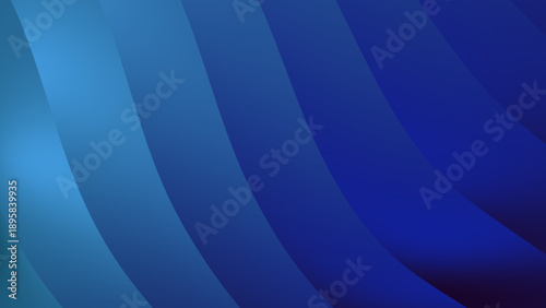 Abstract Teal and Blue Curved Gradient Background with Smooth Flow