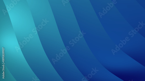 Modern Blue Abstract Curved Gradient Background for Corporate Design