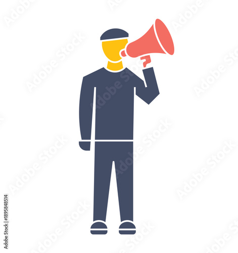 Business People Announcement