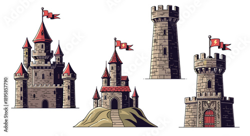 Determined businessman uses a pickaxe to break open a large block of ice and reach a hidden pink piggy bank.