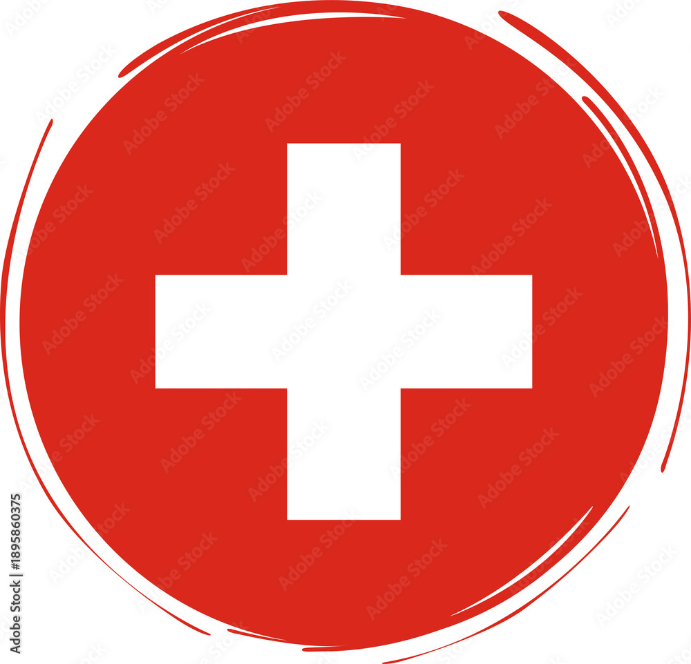 Obraz premium swiss flag