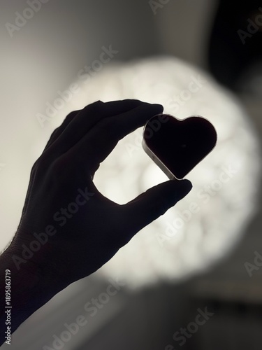 Wallpaper Mural heart in hand Torontodigital.ca