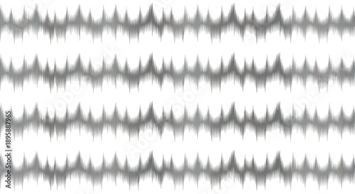 Abstract horizontal lines with a grunge texture in grayscale, repeating pattern
