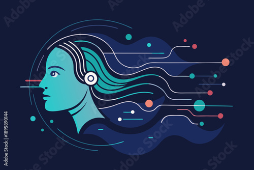 facial recognition scanning profile icon