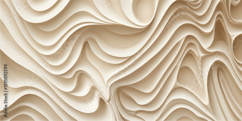 Wooden surface with fresh homemade dumplings and creamy dessert textures