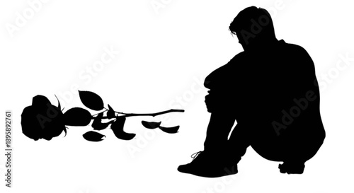 Child playing with dog