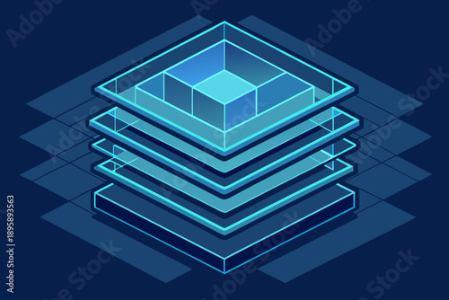 transparent depth layers planes
