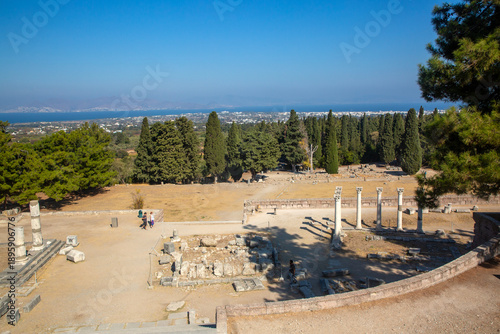 Kos island Asklepion ancien...