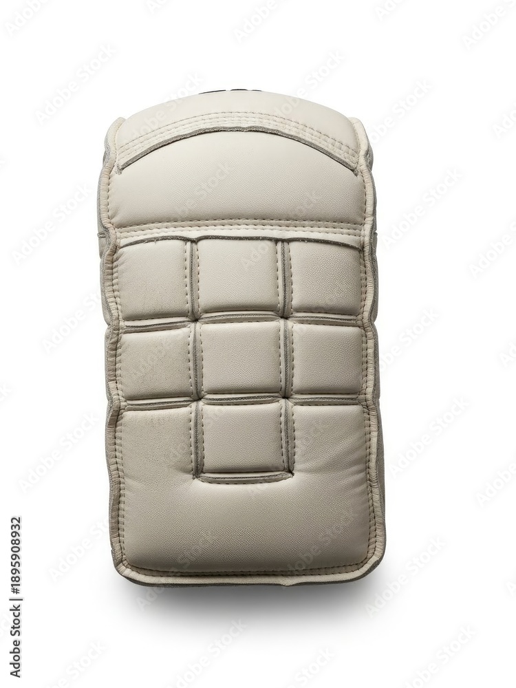 Fototapeta premium Soft, cushioned padding in a neutral tone, offering comfort and protection.