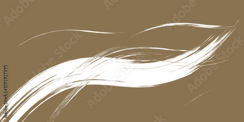 Abstract beige paint texture with sweeping brush strokes and artistic movement, perfect for backgrounds, posters, branding, and modern digital artwork.