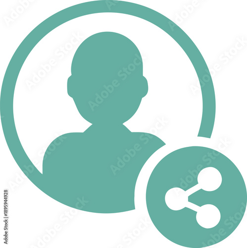 User profile with share con