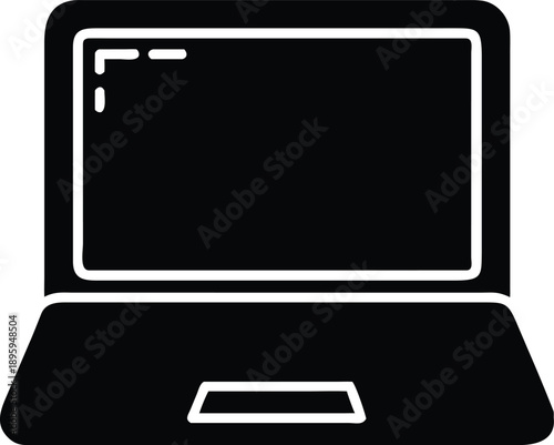 Abstract geometric shapes in black and white minimalist design