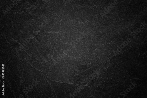 Dark grey black slate background or texture