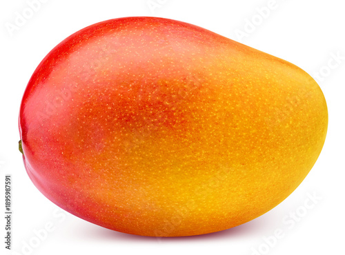 Fresh red mango Mango isolated on transparent background. Mango PNG