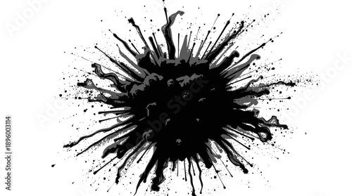 A valiant knight in black armor rides a sleek black horse across a grassy plain near a moat,