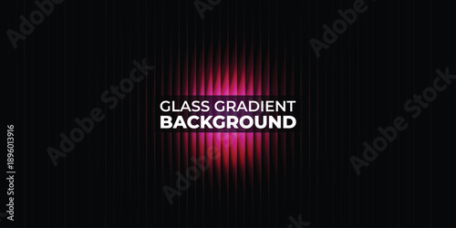 Abstract Futuristic Liquid Gradient Background with Vibrant Neon Glowing 3D Wave Shapes