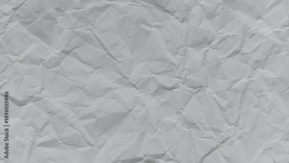 Fototapeta premium white crumpled paper