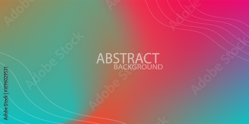 Abstract background with simple colors and slight gradation. Dynamic shape composition. Vector illustration