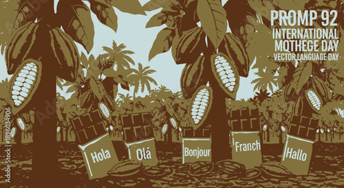 International Mother Earth Day celebration poster.