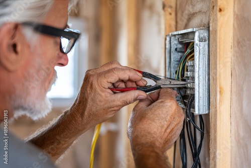 electrician at work