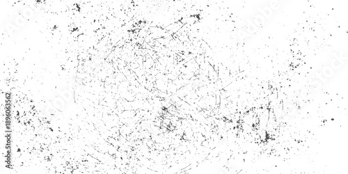 Abstract Textured Effect Vector Illustration with Grain Dot White Paper Noise Texture.Distressed dirty dust film grain speck grit grunge overlay.
