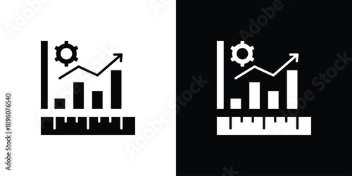 Measurement Icon Sheet Black And White
