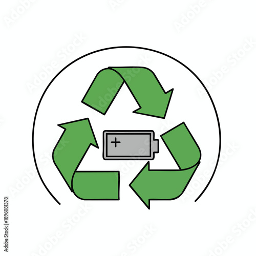 Battery Recycling Symbol
