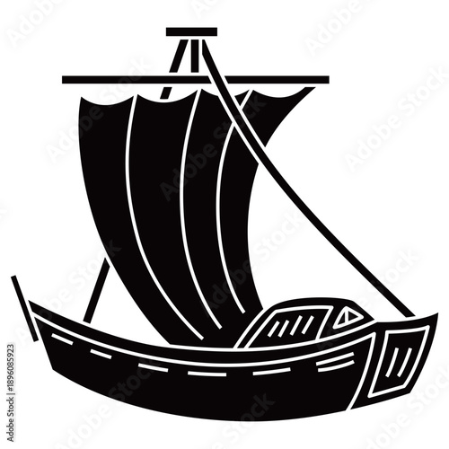 家紋です。帆掛け船といいます。