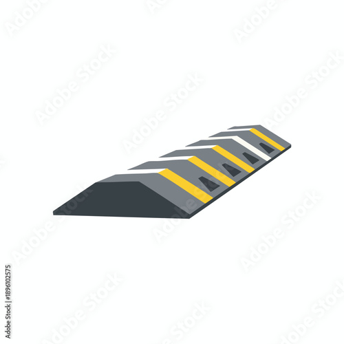 Speed Bump Illustration