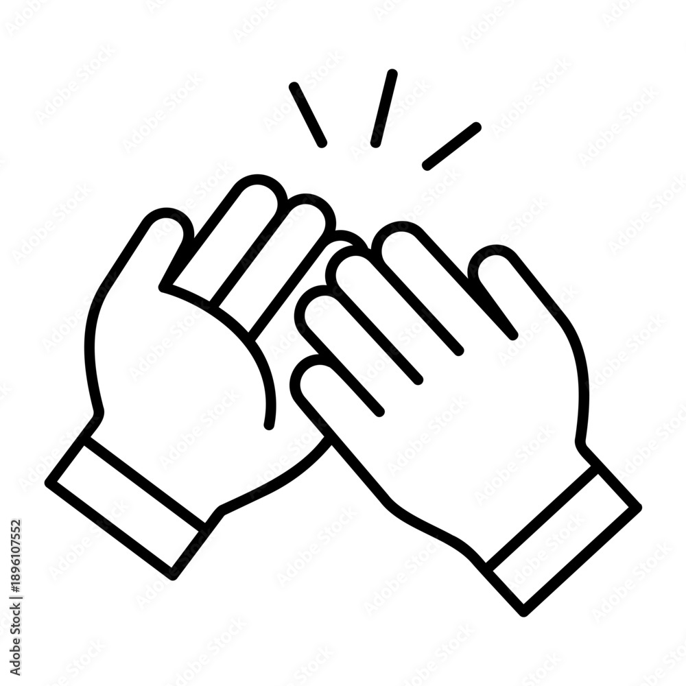 Obraz premium high five