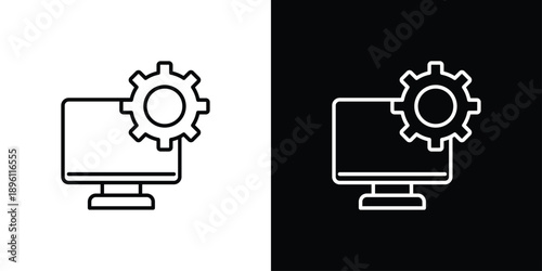 Work In Progress Icon Sheet Black And White