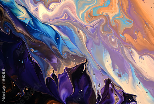 Galaxy spiral with swirling vortex, vibrant colors, and cosmic dust, nebula background, stars, and radiant light featuring space, astronomy, universe with science fiction and fantasy elements for