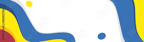 Abstract fluid background with bold wave motion in deep blue and golden yellow, styled for dramatic posters, banners, and premium visual designs.