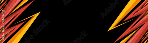 Abstract diagonal stripe background with fiery gradient tones in black and orange, built for action posters, banners, and intense visual themes.