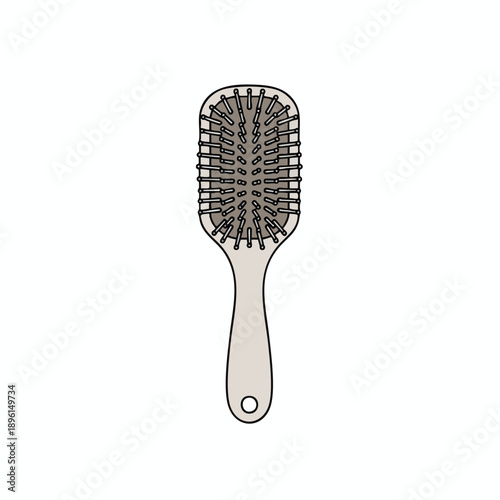 Hair Brush Illustration