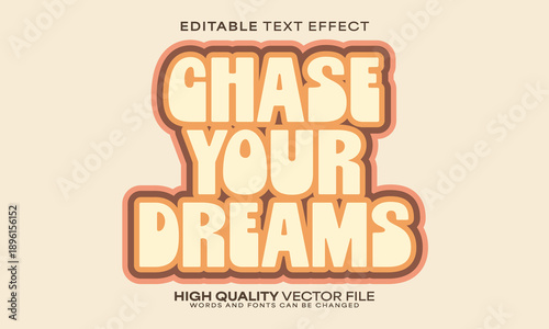 Retro classic text effect, editable text effect and vintage 3d font style bold shadow oldschool poster design