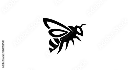 Stylized Bee Icon