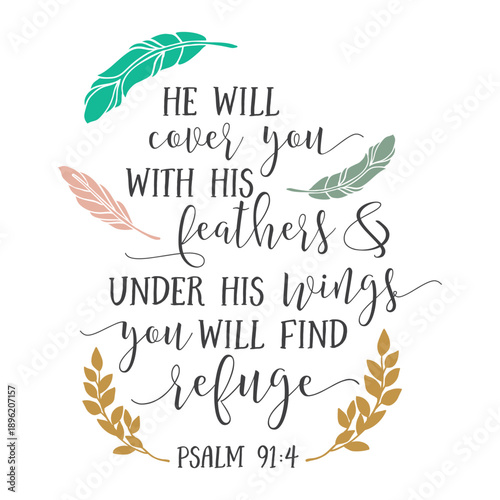 He Will Cover You With His Feathers