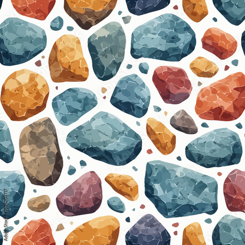 Stone Pattern EPS format design