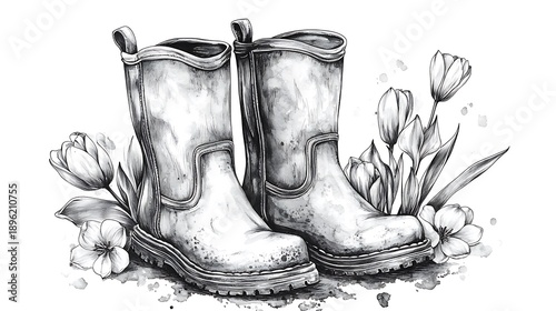 cowboy boots and boot