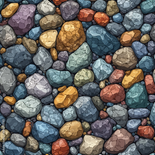 Stone Pattern EPS format design