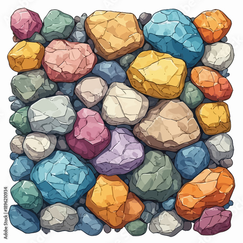 Stone Pattern EPS format design