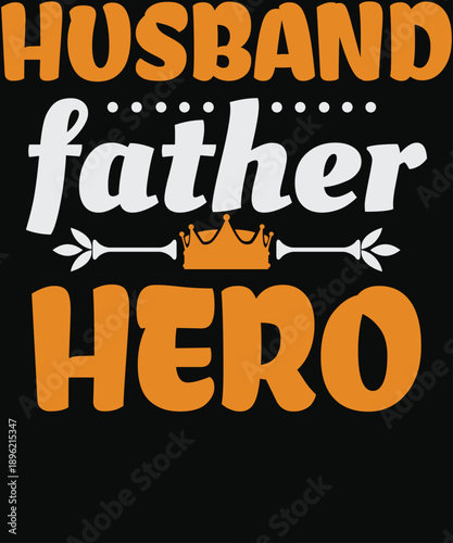 Happy Fathers Day Red Stars